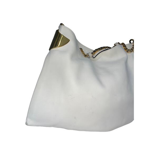 Gucci 1970 Medium Shoulder Bag Ivory Leather w/ Gold Hardware Tom Ford Runway - Picture 5 of 10
